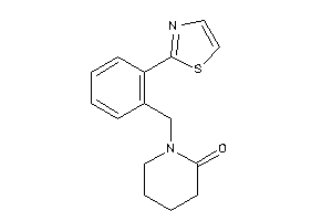 1-(2-thiazol-2-ylbenzyl)-2-piperidone