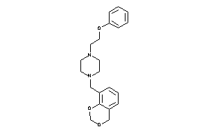 1-(4H-1,3-benzodioxin-8-ylmethyl)-4-(2-phenoxyethyl)piperazine