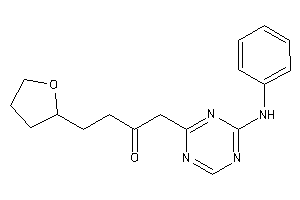 1-(4-anilino-s-triazin-2-yl)-4-(tetrahydrofuryl)butan-2-one