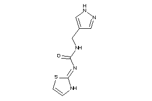 Image of 1-(1H-pyrazol-4-ylmethyl)-3-(4-thiazolin-2-ylidene)urea
