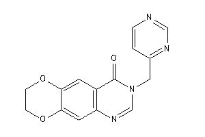 3-(4-pyrimidylmethyl)-7,8-dihydro-[1,4]dioxino[2,3-g]quinazolin-4-one