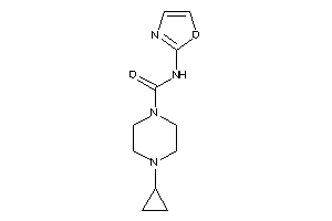 4-cyclopropyl-N-oxazol-2-yl-piperazine-1-carboxamide