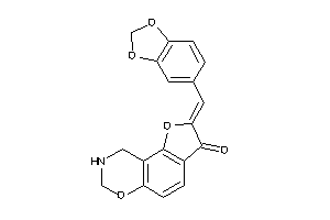 Image of 2-piperonylidene-8,9-dihydro-7H-furo[2,3-f][1,3]benzoxazin-3-one