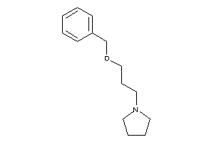 1-(3-benzoxypropyl)pyrrolidine