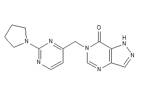 6-[(2-pyrrolidinopyrimidin-4-yl)methyl]-1H-pyrazolo[4,3-d]pyrimidin-7-one