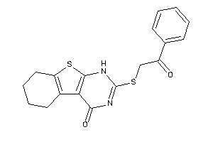 2-(phenacylthio)-5,6,7,8-tetrahydro-1H-benzothiopheno[2,3-d]pyrimidin-4-one
