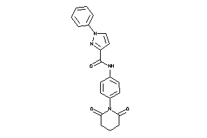 N-(4-glutarimidophenyl)-1-phenyl-pyrazole-3-carboxamide