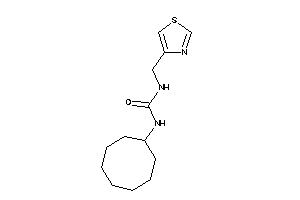 1-cyclooctyl-3-(thiazol-4-ylmethyl)urea