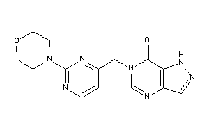 6-[(2-morpholinopyrimidin-4-yl)methyl]-1H-pyrazolo[4,3-d]pyrimidin-7-one