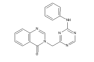 3-[(4-anilino-s-triazin-2-yl)methyl]quinazolin-4-one