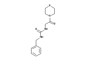 1-benzyl-3-(2-keto-2-thiomorpholino-ethyl)urea