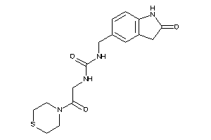 1-[(2-ketoindolin-5-yl)methyl]-3-(2-keto-2-thiomorpholino-ethyl)urea