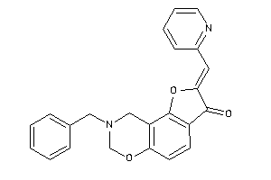 8-benzyl-2-(2-pyridylmethylene)-7,9-dihydrofuro[2,3-f][1,3]benzoxazin-3-one
