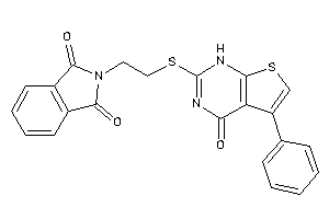 2-[2-[(4-keto-5-phenyl-1H-thieno[2,3-d]pyrimidin-2-yl)thio]ethyl]isoindoline-1,3-quinone