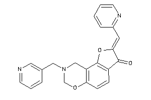 8-(3-pyridylmethyl)-2-(2-pyridylmethylene)-7,9-dihydrofuro[2,3-f][1,3]benzoxazin-3-one