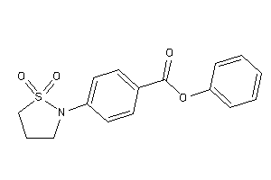 4-(1,1-diketo-1,2-thiazolidin-2-yl)benzoic Acid Phenyl Ester