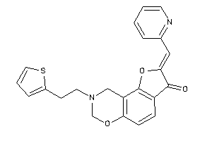 Image of 2-(2-pyridylmethylene)-8-[2-(2-thienyl)ethyl]-7,9-dihydrofuro[2,3-f][1,3]benzoxazin-3-one