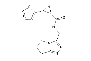 N-(6,7-dihydro-5H-pyrrolo[2,1-c][1,2,4]triazol-3-ylmethyl)-2-(2-furyl)cyclopropanecarboxamide