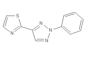 2-(2-phenyltriazol-4-yl)thiazole