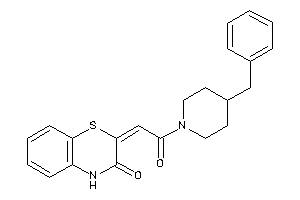 2-[2-(4-benzylpiperidino)-2-keto-ethylidene]-4H-1,4-benzothiazin-3-one