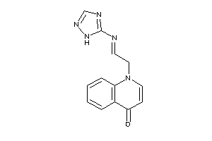 1-[2-(1H-1,2,4-triazol-5-ylimino)ethyl]-4-quinolone