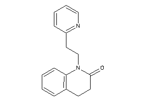 1-[2-(2-pyridyl)ethyl]-3,4-dihydrocarbostyril