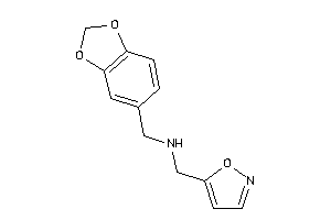 Isoxazol-5-ylmethyl(piperonyl)amine