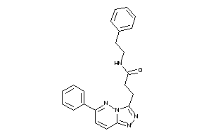 N-phenethyl-3-(6-phenyl-[1,2,4]triazolo[3,4-f]pyridazin-3-yl)propionamide