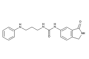 1-(3-anilinopropyl)-3-(3-ketoisoindolin-5-yl)urea