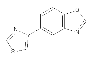 5-thiazol-4-yl-1,3-benzoxazole