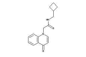 N-(cyclobutylmethyl)-2-(4-keto-1-quinolyl)acetamide