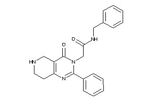 N-benzyl-2-(4-keto-2-phenyl-5,6,7,8-tetrahydropyrido[4,3-d]pyrimidin-3-yl)acetamide