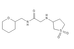 2-[(1,1-diketothiolan-3-yl)amino]-N-(tetrahydropyran-2-ylmethyl)acetamide