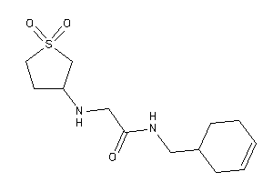 N-(cyclohex-3-en-1-ylmethyl)-2-[(1,1-diketothiolan-3-yl)amino]acetamide