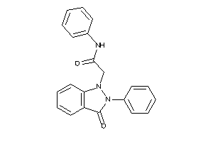2-(3-keto-2-phenyl-indazolin-1-yl)-N-phenyl-acetamide
