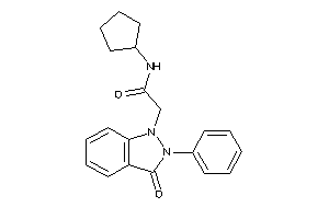 N-cyclopentyl-2-(3-keto-2-phenyl-indazolin-1-yl)acetamide