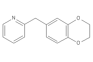 2-(2,3-dihydro-1,4-benzodioxin-7-ylmethyl)pyridine