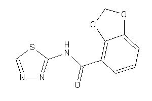 N-(1,3,4-thiadiazol-2-yl)-1,3-benzodioxole-4-carboxamide