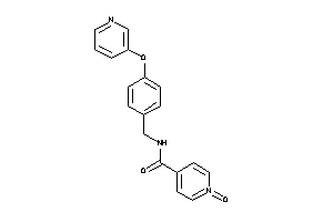 1-keto-N-[4-(3-pyridyloxy)benzyl]isonicotinamide