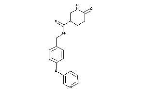 6-keto-N-[4-(3-pyridyloxy)benzyl]nipecotamide