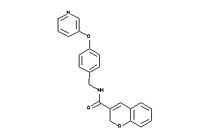 N-[4-(3-pyridyloxy)benzyl]-2H-chromene-3-carboxamide