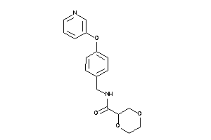 N-[4-(3-pyridyloxy)benzyl]-1,4-dioxane-2-carboxamide