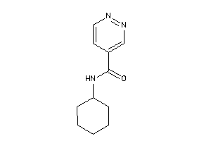 N-cyclohexylpyridazine-4-carboxamide