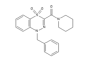 (1-benzyl-4,4-diketo-benzo[e][1,3,4]thiadiazin-3-yl)-piperidino-methanone