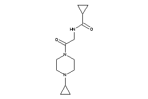 N-[2-(4-cyclopropylpiperazino)-2-keto-ethyl]cyclopropanecarboxamide