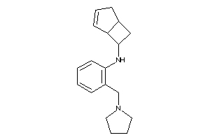 Image of 6-bicyclo[3.2.0]hept-3-enyl-[2-(pyrrolidinomethyl)phenyl]amine