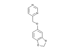 4-(1,3-benzodioxol-5-yloxymethyl)pyrimidine