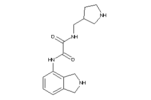 N'-isoindolin-4-yl-N-(pyrrolidin-3-ylmethyl)oxamide