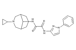 N-(7-cyclopropyl-7-azabicyclo[3.3.1]nonan-9-yl)-N'-(1-phenylpyrazol-3-yl)oxamide