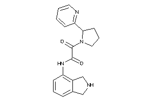 N-isoindolin-4-yl-2-keto-2-[2-(2-pyridyl)pyrrolidino]acetamide